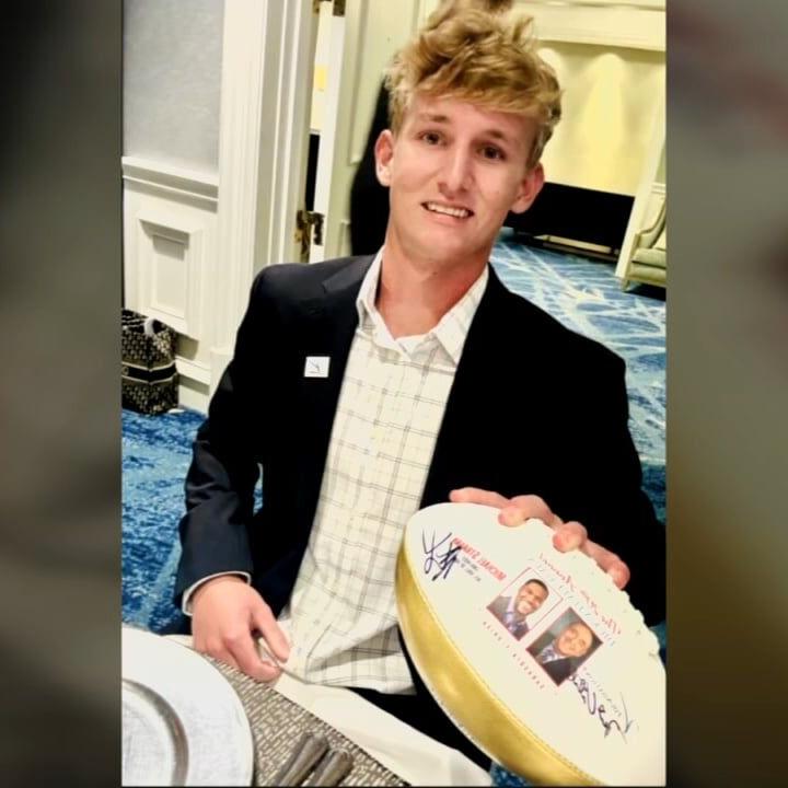 SPORTS PAGE | Louisville teen's battle with cancer inspires crowd at Dick Vitale's annual fundraiser
